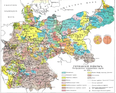 Карта Германии | Подробная карта Германии на русском языке | Карта Земли  Германии с индексами, с городами и дорогами.
