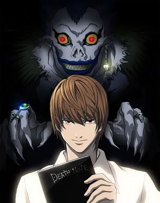 ᐉ Табличка металлическая Тетрадь смерти Персонажи/Death Note 20x30 см