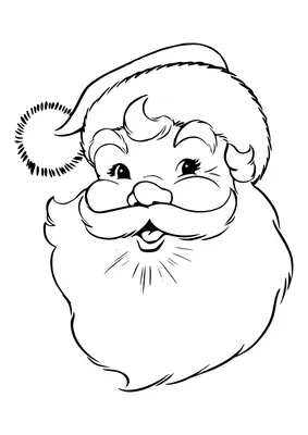 Картинки Дед мороз лицо (36 шт.) - #3534
