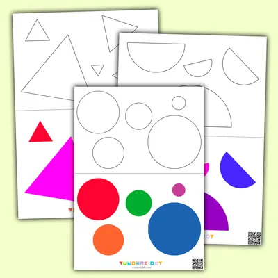 Плакат для детей обучающий геометрические фигуры для начальной школы и  детского сада А2 - купить с доставкой по выгодным ценам в интернет-магазине  OZON (627992068)