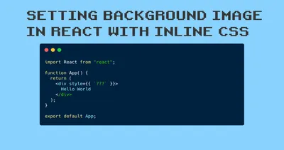 CSS Background Image – How to Add an Image URL to Your Div