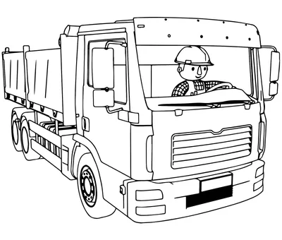 Векторная Иллюстрация Дизайна Грузовика Образование Раскраски Для Детей —  стоковая векторная графика и другие изображения на тему Автомобиль - iStock