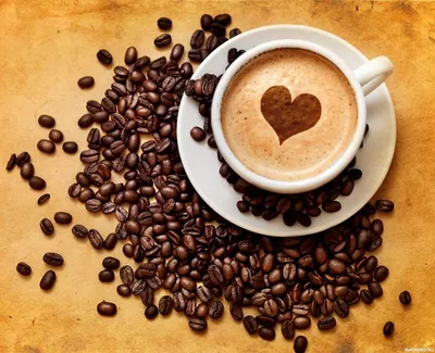 Сердце, #Напитки, #Кружка, #Кофе, #аватары, #картинки, #фото, #авы,  https://avatarko.ru/kartinka/7622 | Кофейные напитки, Идеи для блюд,  Кофейные зёрна