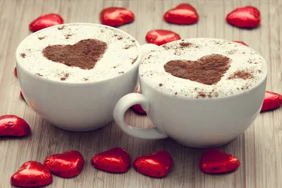 Кофе Чашки Сердца - Бесплатное фото на Pixabay - Pixabay