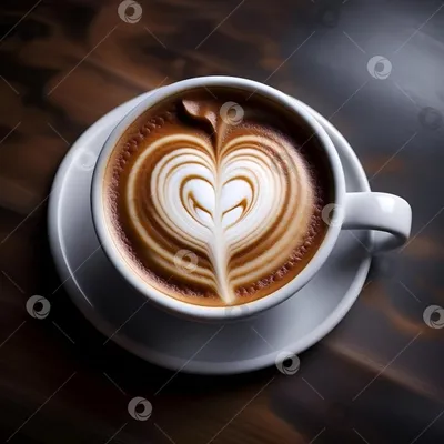 Кофе и сердечки · бесплатная фотография от food_photo - картинки на Fonwall