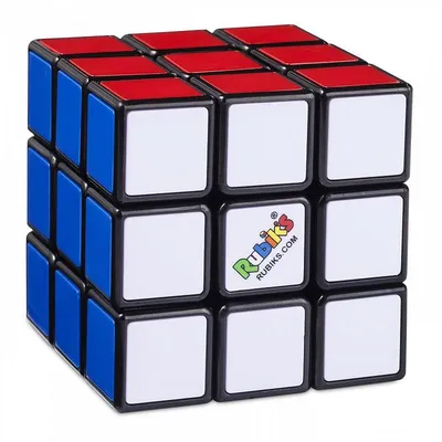 Rubik's: Кубик Рубика 3х3 без наклеек, мягкий механизм: купить настольную  игру по низкой цене в интернет-магазине Marwin | Алматы, Казахстан