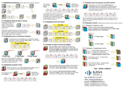 Кубик Рубика 3*3 — Головоломки и интелектуальные игры