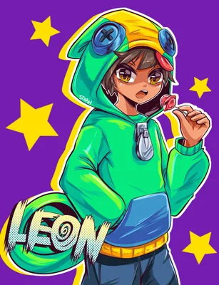 Leon [Brawl Stars] by Moises87 on DeviantArt