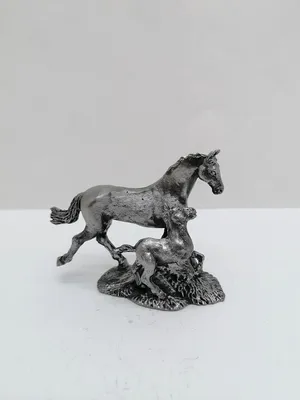 Фигурка декоративная Ниена Принт Лошадь с жеребенком атр {} - купить по  доступным ценам в интернет-магазине OZON (644083428)