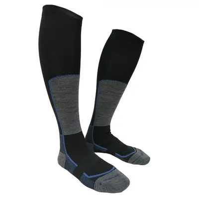 Черные носки унисекс с силиконовой вставкой от натираний Модель: 560UN-1911  Цвет: черный – Mark Formelle