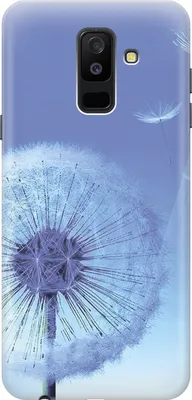 Krutoff Чехол-книжка для Samsung Galaxy M04 (M045) Синий одуванчик (