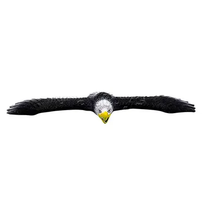 черно-белый орел, расправляющий большие крылья Иллюстрация вектора -  иллюстрации насчитывающей фауна, ангстрома: 222871600