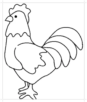 Птицы шаржа для детей Петух Иллюстрация вектора - иллюстрации насчитывающей  счастливо, жизнерадостно: 71212195
