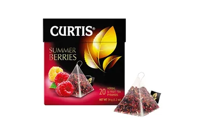 Чай фруктовый Curtis Summer Berries пирамидки 20х1,7 г с бесплатной  доставкой на дом из «ВкусВилл» | Санкт-Петербург