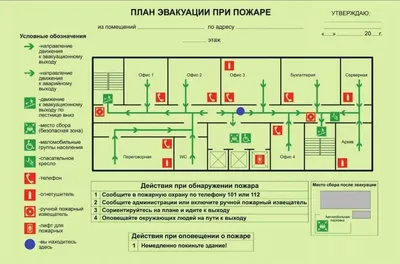 Планы эвакуации при пожаре || РЕСПУБЛИКА ЦВЕТА Киров