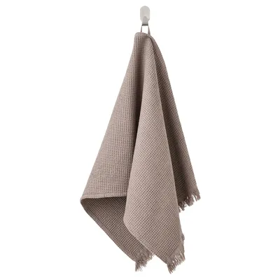 VALLASÅN полотенце светло-серый/коричневый 50x100 см | IKEA Lietuva