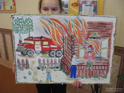 Звоните 01»: пожарная безопасность глазами детей - KP.RU