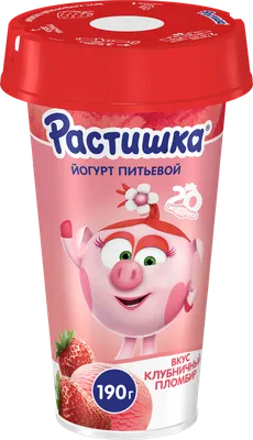 Дизайн упаковки детских йогуртов Растишка от Danone