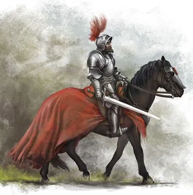 [72+] Картинка рыцарь на коне обои