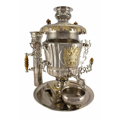 Samovar 3 liters \"Bank\" | Russian Adept