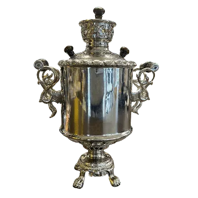 An Imperial Russian Samovar by Vassiliy Batashov in Tula - Antique weapons,  collectibles, silver, icons, bronze, swords, daggers..