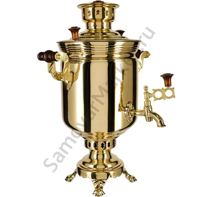 English regency style chinoiserie samovar