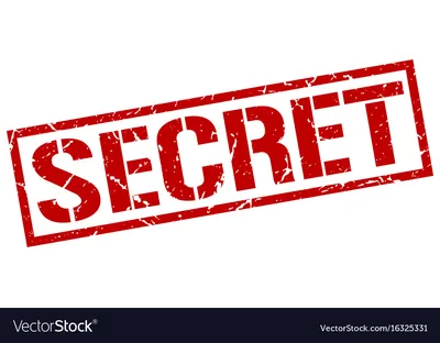 Secret stamp Royalty Free Vector Image - VectorStock