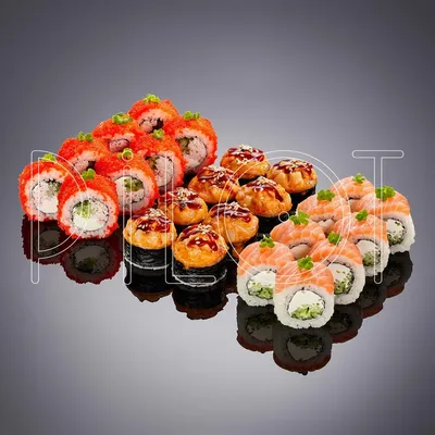 Сет Пия-Пия с доставкой на дом - роллы и суши сеты Алматы | GO SUSHI