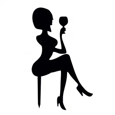 Постер 28 картин \"Девушка силуэт женщины со спины\" 50x70 см, в подарочном  тубусе без рамы по цене 870 ₽/шт. купить в Саратове в интернет-магазине  Леруа Мерлен