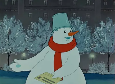 Снеговик-почтовик - Студия кукол Ёжики