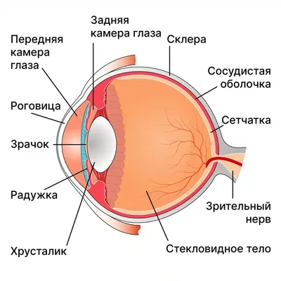 [85+] Картинка строение глаза человека обои