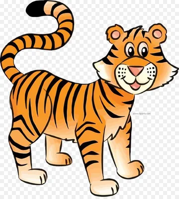 Животное шаржа - тигр - иллюстрация для детей Иллюстрация штока -  иллюстрации насчитывающей природа, чертеж: 40884292