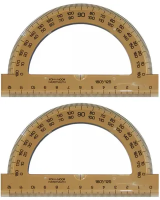 Пластиковый транспортир на 180/360 градусов, прозрачная линейка для  рисования, геометрический рисунок, дизайн – лучшие товары в онлайн-магазине  Джум Гик