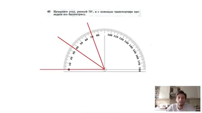 Транспортир цветной 8 см., 20 штук - купить с доставкой по выгодным ценам в  интернет-магазине OZON (1312530704)