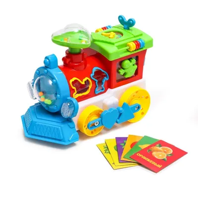 Музыкальная игрушка «Веселый паровозик», звук, свет купить в Чите  Музыкальные инструменты в интернет-магазине Чита.дети (9941880)