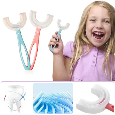 Зубная щетка для детей изолированных на белой предпосылке Стоковое Фото -  изображение насчитывающей внимательность, зубоврачебно: 115204644