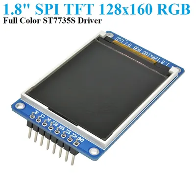 1.8 inch 128x160 SPI 1.8'' TFT LCD LED Display Module ST7735S 3.3V Replace  OLED | eBay