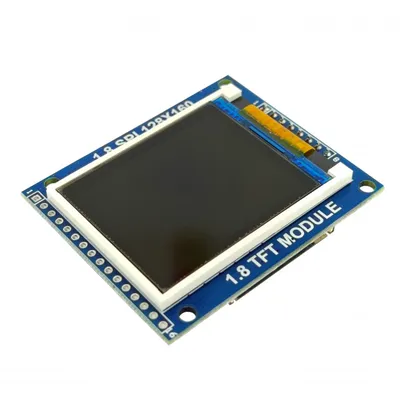 1.8\" 128x160 Colour TFT LCD Module SD SPI 5V 3.3 Arduino Pi – Flux Workshop