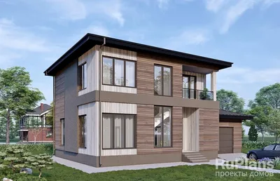 Проекты двухэтажных домов и коттеджей – HD проекты 2-х этажных домов