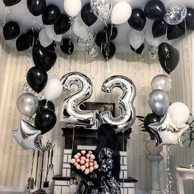 23 года | Идеи украшения вечеринки, Дизайн для дня рождения, Дни рождения