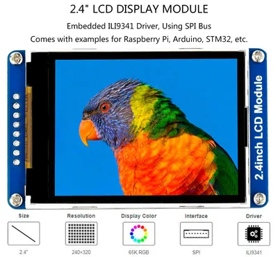 Sunton ESP32 2.8\" 240*320 TFT with Touch | Makerfabs