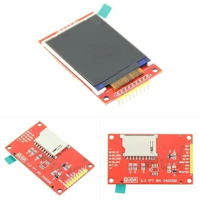 Elecrow 2.2inch TFT LCD Color Screen Display Module 240x320 Serial Port -  RobotShop