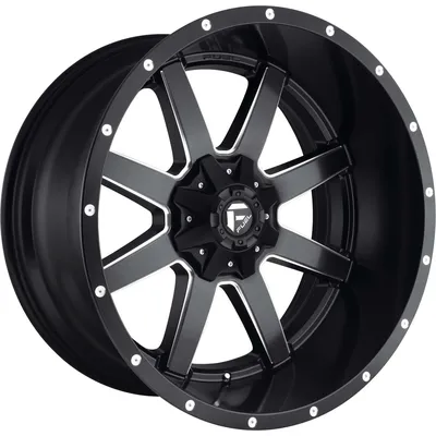 Fuel Maverick 24x12 -44 Black | D53824207047 | Fitment Industries