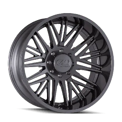 24x12 Fuel Darkstar FC853 / Matte Black with Gloss Black Lip – Darkside  Motoring