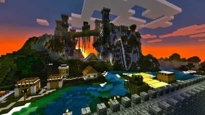 Photo Swords Warriors Minecraft, Alexelcapo Cave Games 2560x1440