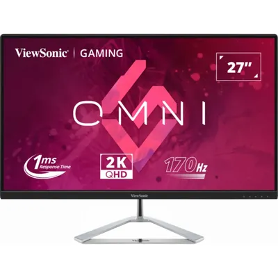 Монитор LCD 27'' 16:9 2560х1440(WQHD) IPS, 165 Гц, 250cd/m2, H178°/V178°,  1000:1, 2M:1, 1,07 миллиардов цветов, 1ms, VGA, 2xHDMI, DP, USB-Hub, Height  adj, Swivel, Speakers, Black купить, цена на Монитор LCD 27'' 16:9