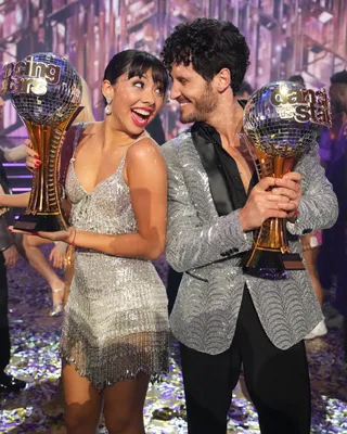 Dancing with the Stars' season 32 finale: Xochitl Gomez and Val  Chmerkovskiy take home the Mirrorball - ABC News