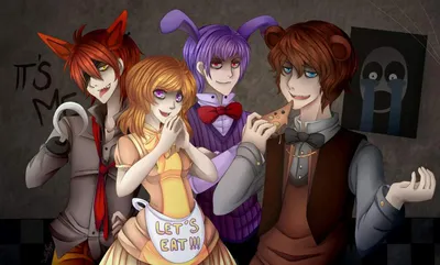 Anime pics of five nights at Freddy's