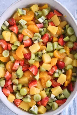 Honey Lime Fruit Salad Recipe | Mel's Kitchen Cafe