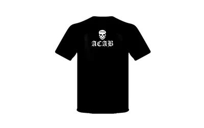 T-Shirt \"ACAB EVERYWHERE EVERYDAY\" - MEAN STREETS CREW